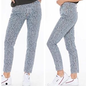 GRLFRND KAROLINA HIGH RISE WILDCAT SKINNY ANKLE JEANS SIZE 24